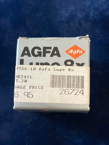 Agfa lupe magnifier - magnifier, with