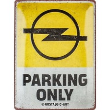 Relief-Blechschild "Opel