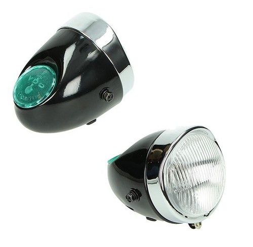 Eierlampe schwarz scheinwerfer - eierlampe,