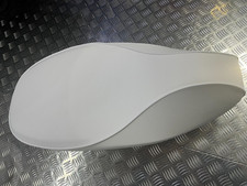 Vespa Sitz Sattel Original Primavera Sprint Piaggio JB weiss Kunstleder 50ccm