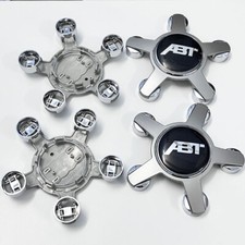 4x Auto Alufelge Wheel Cap Nabenkappen Nabendeckel Radkappen Für Audi ABT 135mm