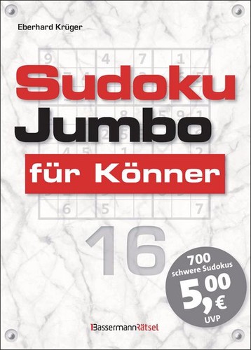 Sudokujumbo für könner - für, 16