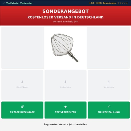 Kenwood schneebesen armig - kenwood,