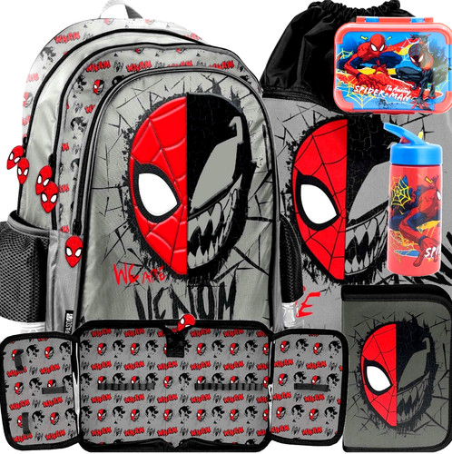 5in1 spiderman schulrucksack - 5in1,