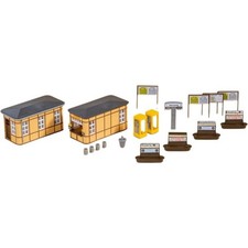 Auhagen 13343 Bahnhofsausstattung TT + Neu