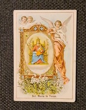 Andachtsbild  MARIA IN TURAS Wallfahrt,  holy card , santino