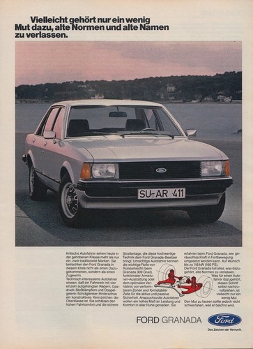 Ford granada reklame - ford,
