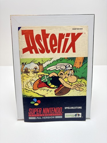Asterix snes spielanleitung - snes,