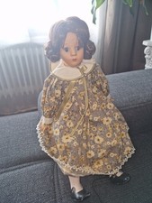 Vintage Puppe Stoff/porzellan