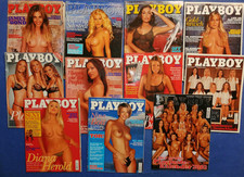 Playboy  11 Hefte Jahrgang 2002 + Playmatekalender