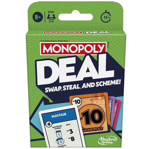 Monopoly deal card game - card,