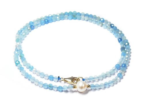 Aquamarin kette - kette, in