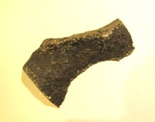 Eisen-Nickel Meteorit - Widmannstätten-Struktur mit Kruste - Namibia - 9,55 Gr.