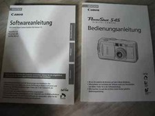 Canon Powershot S45 G3, Ditigal Ixus v3 Handbuch Bedienungsanleitung + CD