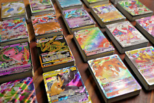 ✅ POKÉMON 50 KARTEN PACKUNG DEUTSCH GLITZER SAMMLUNG  V/VMAX/GOLD/EX/GX/RAINBOW