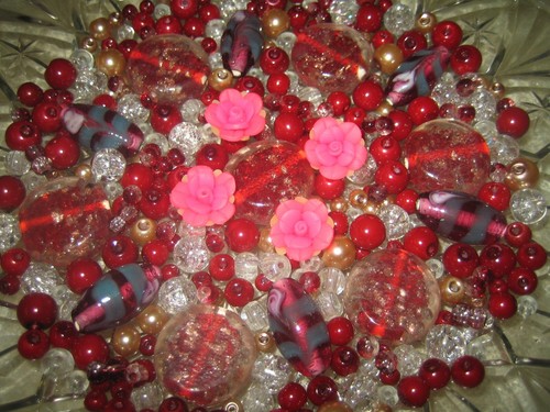 Glasperle mix 143g indische - mix,