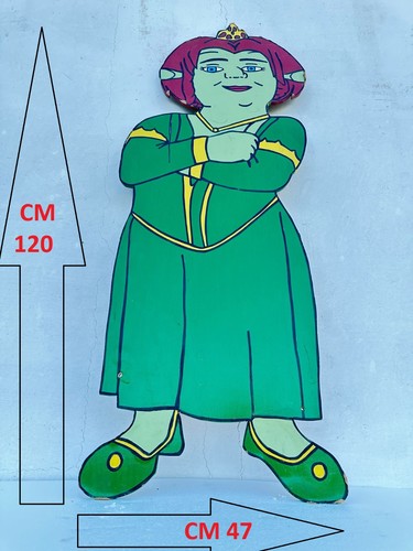 Fiona shrek holzsagoma - shrek,