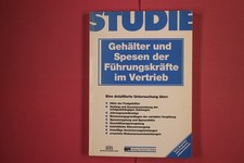 277573 Volkwein Hilver GEHÄLTER UND SPESEN DER FÜHRUNGSKRÄFTE IM VERTRIEB Ver