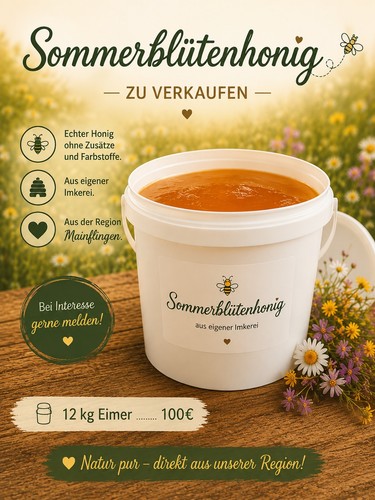 Frischer honig sommer - frischer,