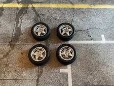 VW Corrado VR6 Speedline Felgen / Räder + Reifen Revell Tuning Diorama 1:18