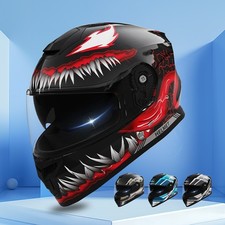 Motorradhelm 54-61CM Mit