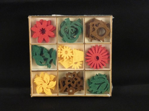 Blumen filz streudeko - ,