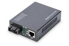 Digitus Gigabit Medienkonverter RJ45 zu SC Singlemode 20 km 1310 nm Auto-MDI/MDI