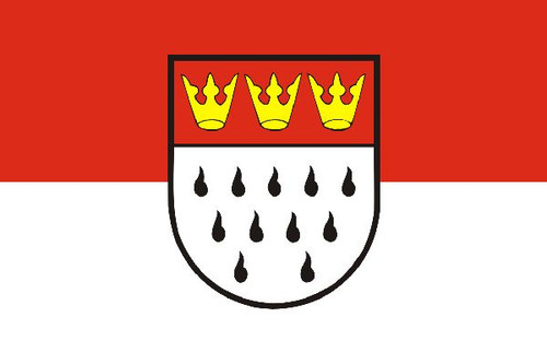 Aufkleber köln flagge fahne - köln, 8