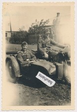 Foto Wehrmacht Motorrad Krad