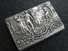 Schnupftabakdose Silber 800