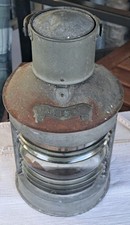 Schiffspositionslampe, Antik  mit Petroliumbrenner (Funktion?) Zinkblech 