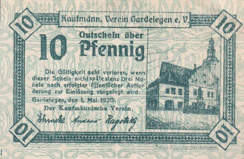 Scheine notgeld kaufm - 2,