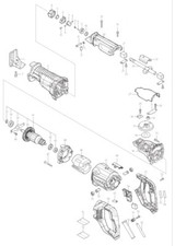 Makita Ersatzteile für Säbelsäge JR3051T