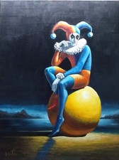 Gemälde Handgemalt Acryl