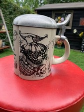 Rosenthal Sammlerkrug Till Eulenspiegel  Zinndeckel Studio Linie Björn Winblad