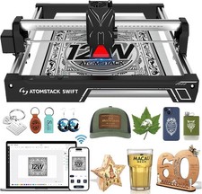 ATOMSTACK Swift 12W 300×300mm
