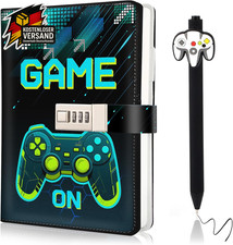 Tagebuch mit Schloss für