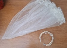 Vintage Perle Blume Kopf