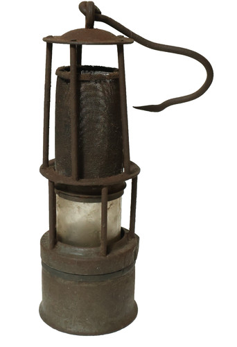 Alte grubenlampe frosch - grubenlampe,