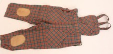 Hose latzhose junge grün rot - latzhose,
