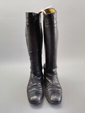 Wehrmacht Stiefel schwarz Leder Militär WK2II Uniform Offizier