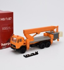 Herpa H0 806515 Mercedes Benz LKW mit Arbeitsbühne, OVP, 1:87, K063