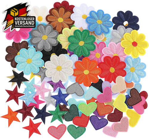 Stück blumen patches - blumen, zum