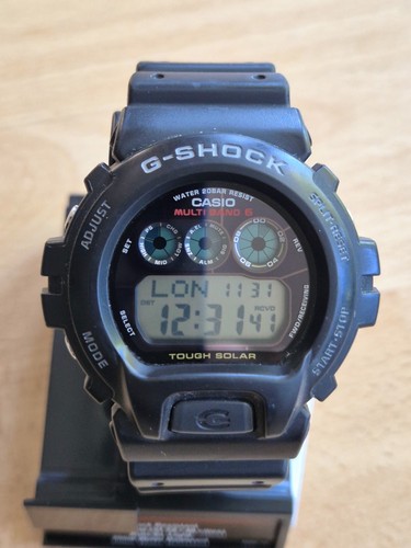 Casio shock 6900 1 funk - casio, gw-6900-1