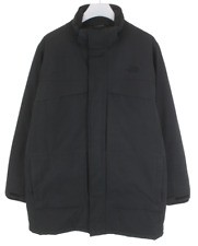 The North Face HyVent Jacke Herren XL Gefüttert Atmungsaktiv Hoher Kragen Black