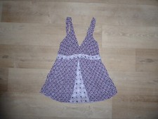 QIERO Chiffon Tunika / Top Trägertop Crash-Optik Gemustert Gr.42 **NEU**