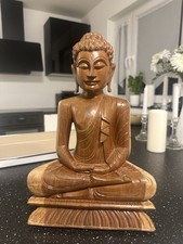 Buddha Figur 36 Cm Echtholz