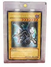 Rotäugiger blauer Drache -