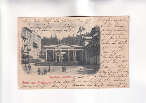 G473 postcard gruss - gruss, aus