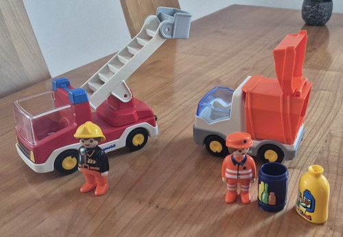 Playmobil 123 feuerwehrauto - 123,